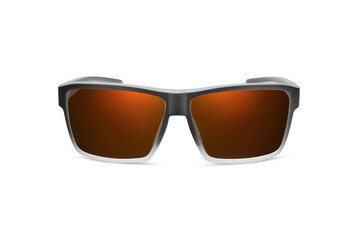 Sunglass | Copper Canyon color stylish sunglasses isolated on white background