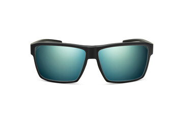 Sunglass | Green Color stylish sunglasses isolated on white background