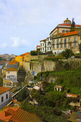 Urban life in the Old Town of Porto