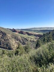 Obraz premium Morrison Colorado Hiking Mountain Views