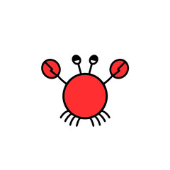 Digital illustration of summer icon