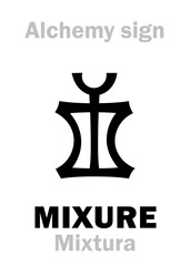 Alchemy Alphabet: MIXTURE, POTION (Lat.: "the drink" зелье), Magic drink, Witch drink — liquid contains medicine, poison, or smth to have magic powers; also: Philtre (love potion), Arcanum (снадобье).