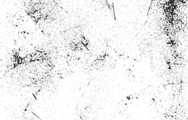 Dark Messy Dust Overlay Distress Background. Easy To Create Abstract Dotted, Scratched, Vintage Effect With Noise And Grain 