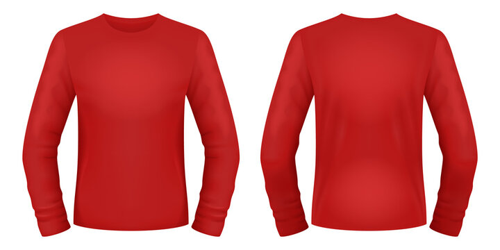 Red Long Sleeve Shirt Images – Parcourir 5,000 le catalogue de photos,  vecteurs et vidéos | Adobe Stock