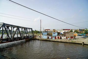 bridge in matanzas on cuba