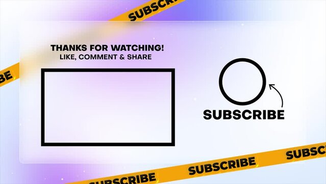 YouTube End Screen V26
