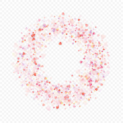 Heart love vector Valentine Pink amour symbols.