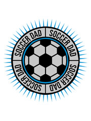 Logo Sport Soccer Dad 