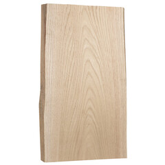 wooden board isolated on white