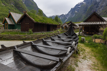viking village Gudvangen,  Norway