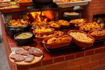 assorted traditional foods
