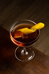 glass of drink