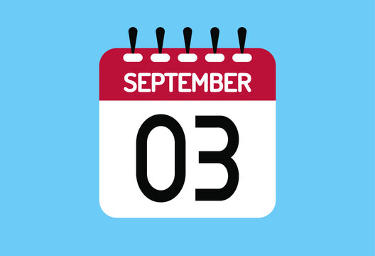3 September" - Images et vidéos libres de droits | Adobe Stock