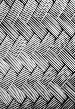 Wicker Pattern of Thailand Bamboo for use as a Cover Photograph.