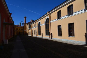 sunny day in st.petersburg