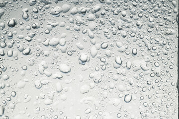 wet matte transparent surface with drops