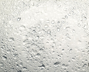 wet matte transparent surface with drops