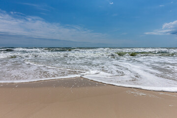 Breaking Surf at the Seashore