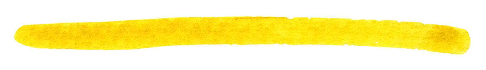 Abstract form in yellow, suitable as a separate element or background. Hand drawn on a white background..