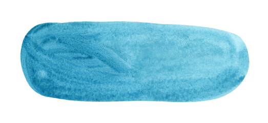 Abstract form in blue, suitable as a separate element or background. Hand drawn on a white background.