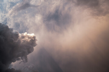 Dramatic Clouds Skyscape sunset colors 
