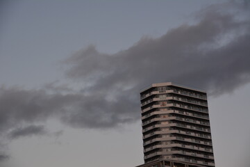 Fototapeta premium 高層マンション