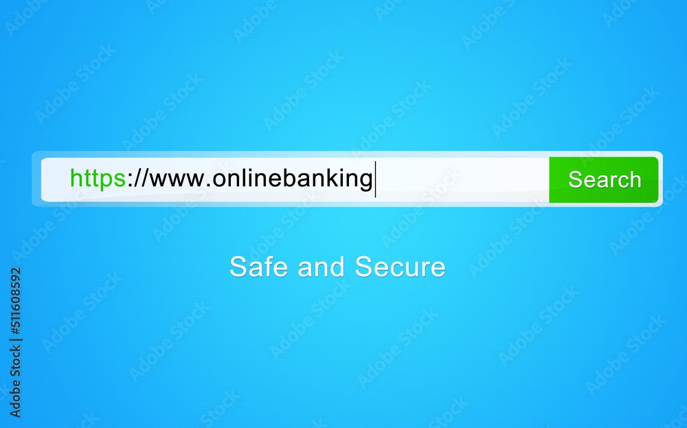 Poster shot of an internet banking webpage requesting payment details - all design on this image is created