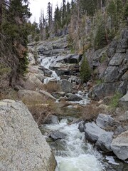 river in the mountains