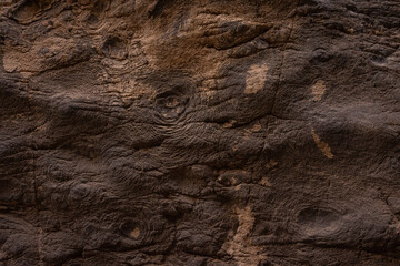 texture of volcanic stone or dry lava