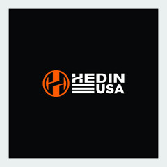 modern creative h logo initials