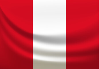 Vector Flag of Peru
