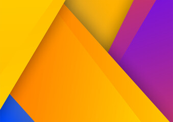 Colorful abstract background for business presentation design template