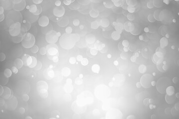 white glitter vintage lights background. white heart boked - obrazy, fototapety, plakaty