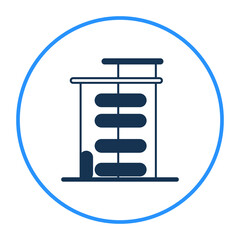 work mark real estate logo design with line art style. city building abstract For Logo Design Inspiration. business card design
