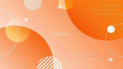 Abstract colorful orange background