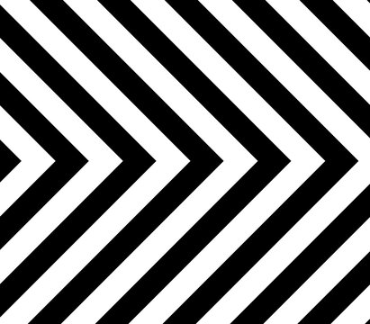 Pattern With Striped Black White Background. Black White Diagonal Inclined Lines