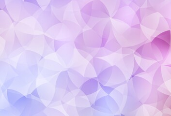 Light Purple, Pink vector gradient triangles texture.