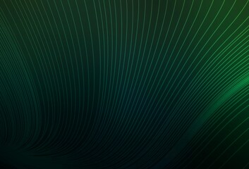 Dark Green vector pattern with sharp lines.