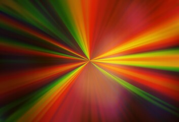 Obraz premium Dark Orange vector glossy abstract background.