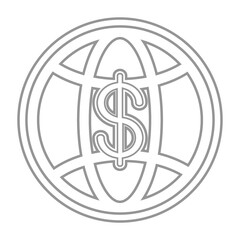 Banking, Business, Finance, Global, Money, Seo icon