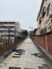 The street of Tokyo, once was famous for viewing Mt. Fuji from this top of hill, now the modern architectures fill the sky and unable to see the Fuji. Remains of local’s known slope “Fujimi-zaka”.  20