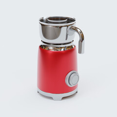 Milk Frother 3D Render Illustration
