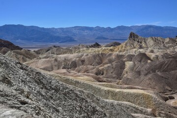 Zabriskie Point at Death Valley National Park in California