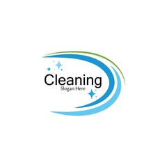 Cleaning logo and symbol ilustration vector template