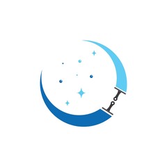 Cleaning logo and symbol ilustration vector template