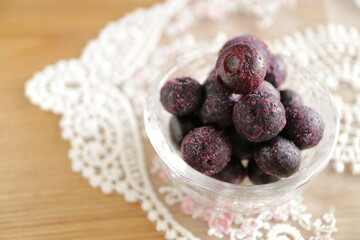  frozen blueberries