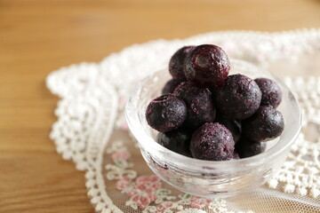 冷凍ブルーベリー