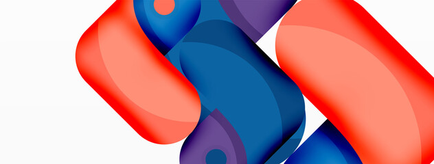 Creative geometric wallpaper. Trendy minimal abstract background. Techno business template for wallpaper, banner, background or landing