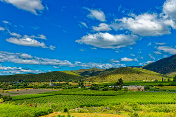 Obraz premium Farming settlement of Buffelsdrift in Little Karoo