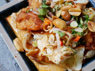 Tom Yum Fried Rice, a local food of Thailand